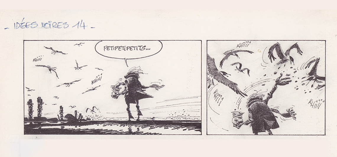 La mine de plomb de Franquin